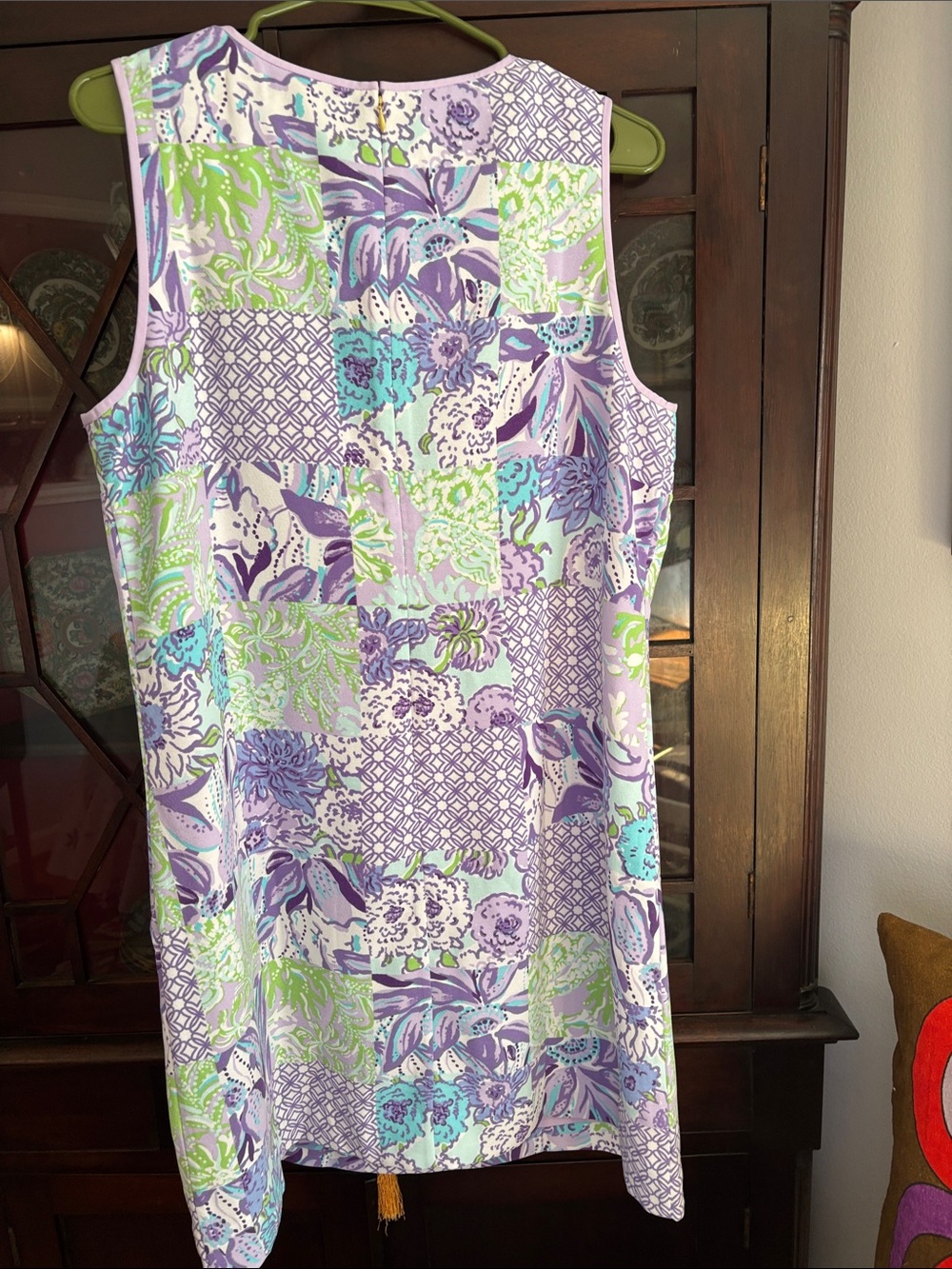 NWT Lilly Pulitzer Julienne Shift dress Beautiful lavender patch. Size 10 - Picture 4 of 4